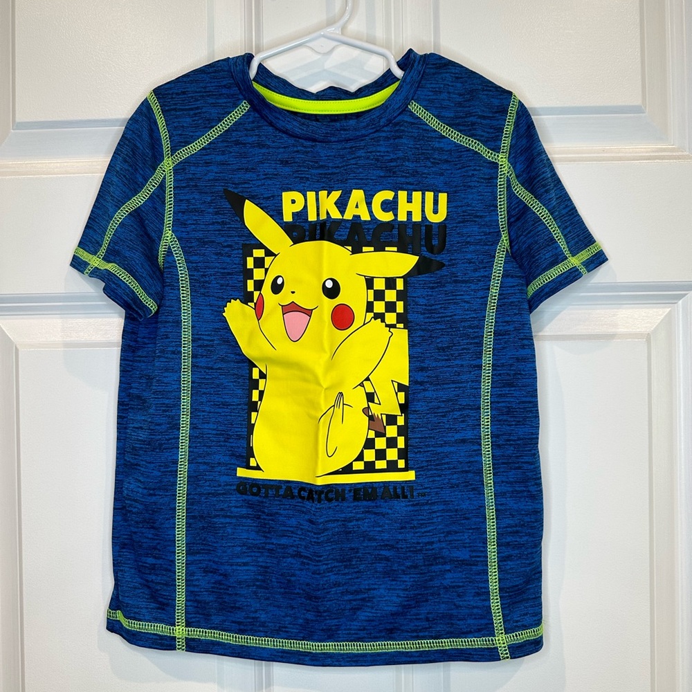 Pikachu Active Short Sleeve Size 6